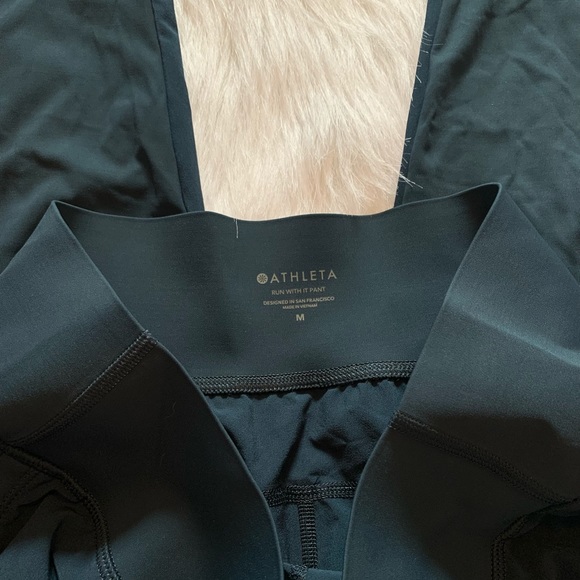 Athleta Teal Run With It Joggers - Picture 5 of 7